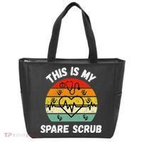 My Spare Scrub Funny Healthcare Worker Nurse CNAs Tote Bag thumb 0