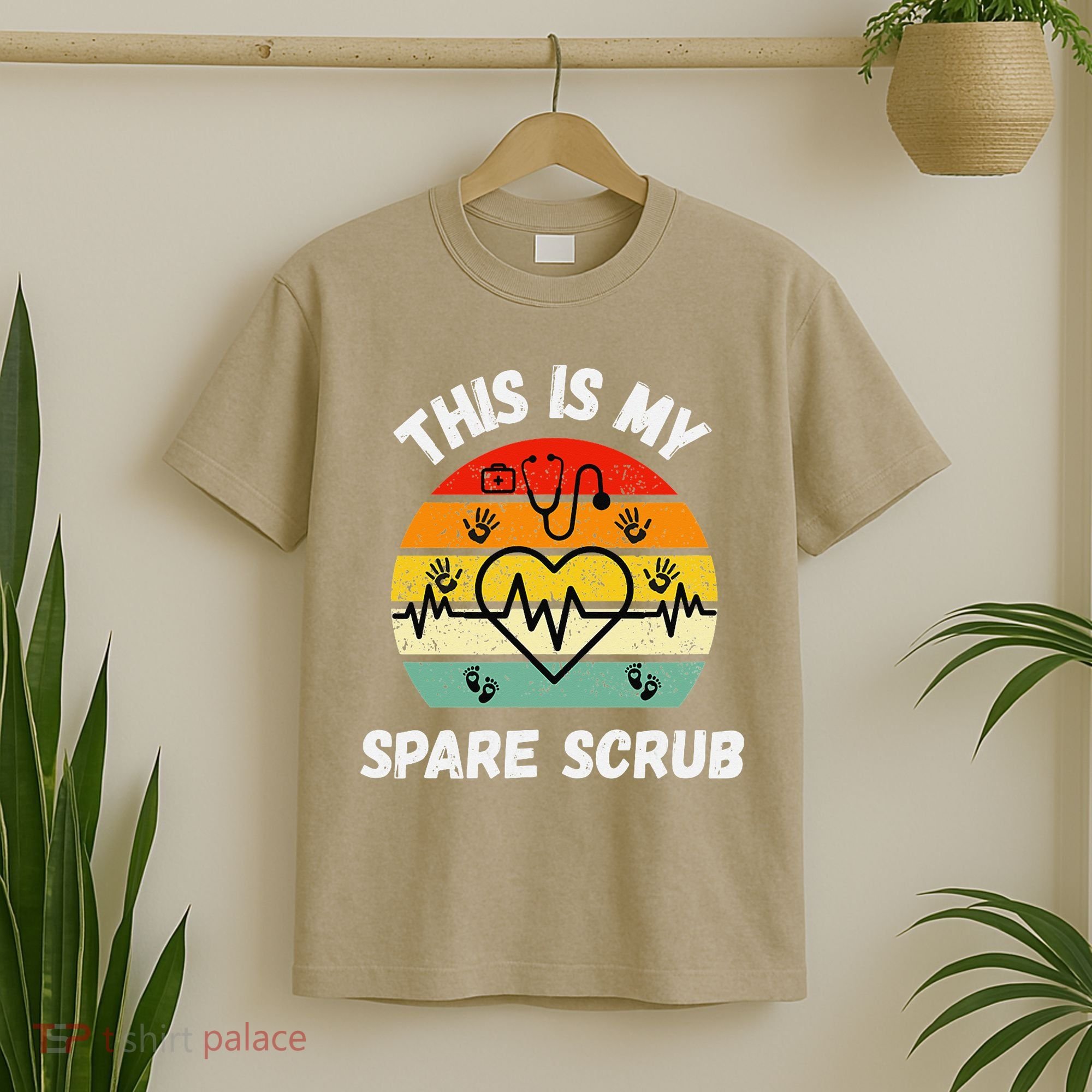 My Spare Scrub Funny Healthcare Worker Nurse CNAs T-Shirt
