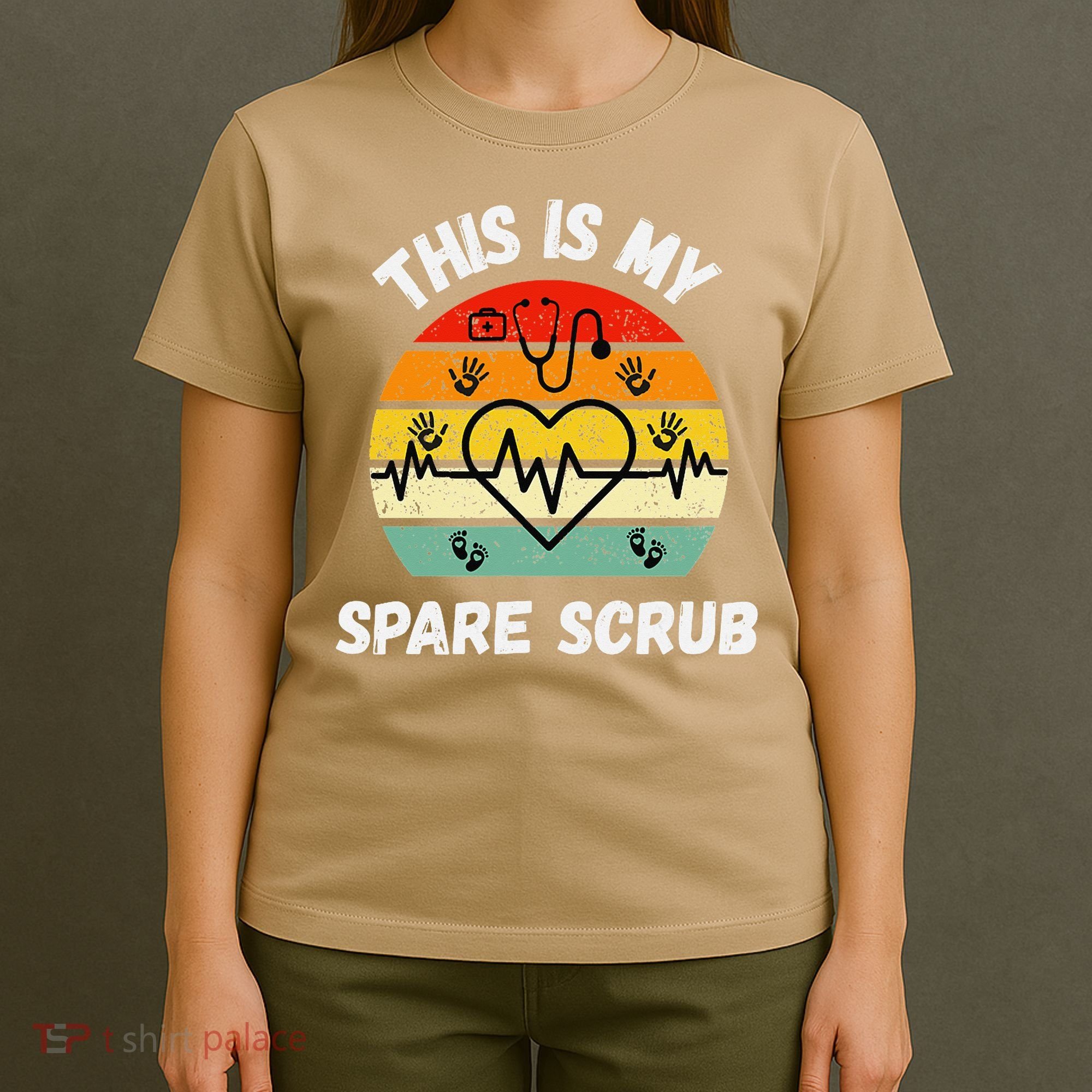 My Spare Scrub Funny Healthcare Worker Nurse CNAs T-Shirt