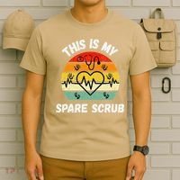 My Spare Scrub Funny Healthcare Worker Nurse CNAs T-Shirt thumb 6