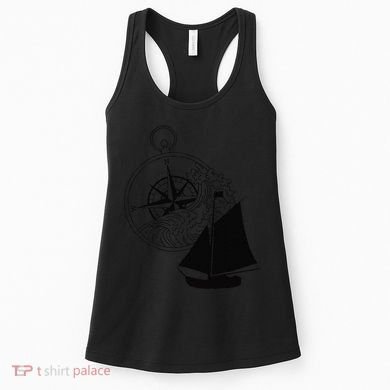 Maritime Sailing Ship Sailing Ships Ships Compass Ship Ahoy Women's Tank Top