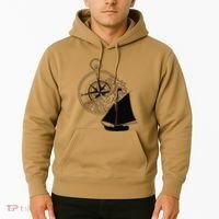 Maritime Sailing Ship Sailing Ships Ships Compass Ship Ahoy Hoodie thumb 2