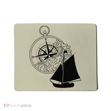 Maritime Sailing Ship Sailing Ships Ships Compass Ship Ahoy Mousepad
