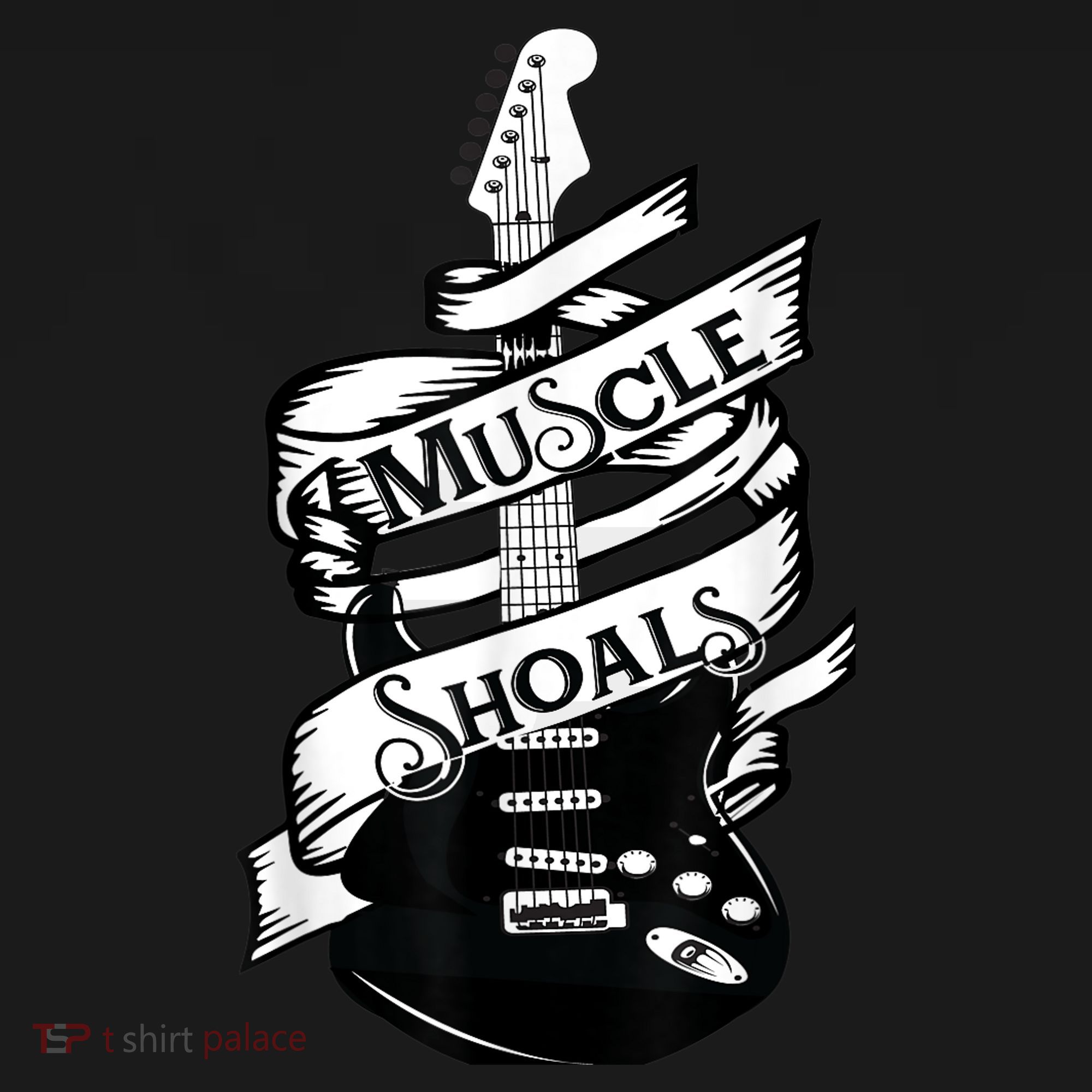 Muscle Shoals Shirt Alabama Music Recording Studio Guitar Mousepad