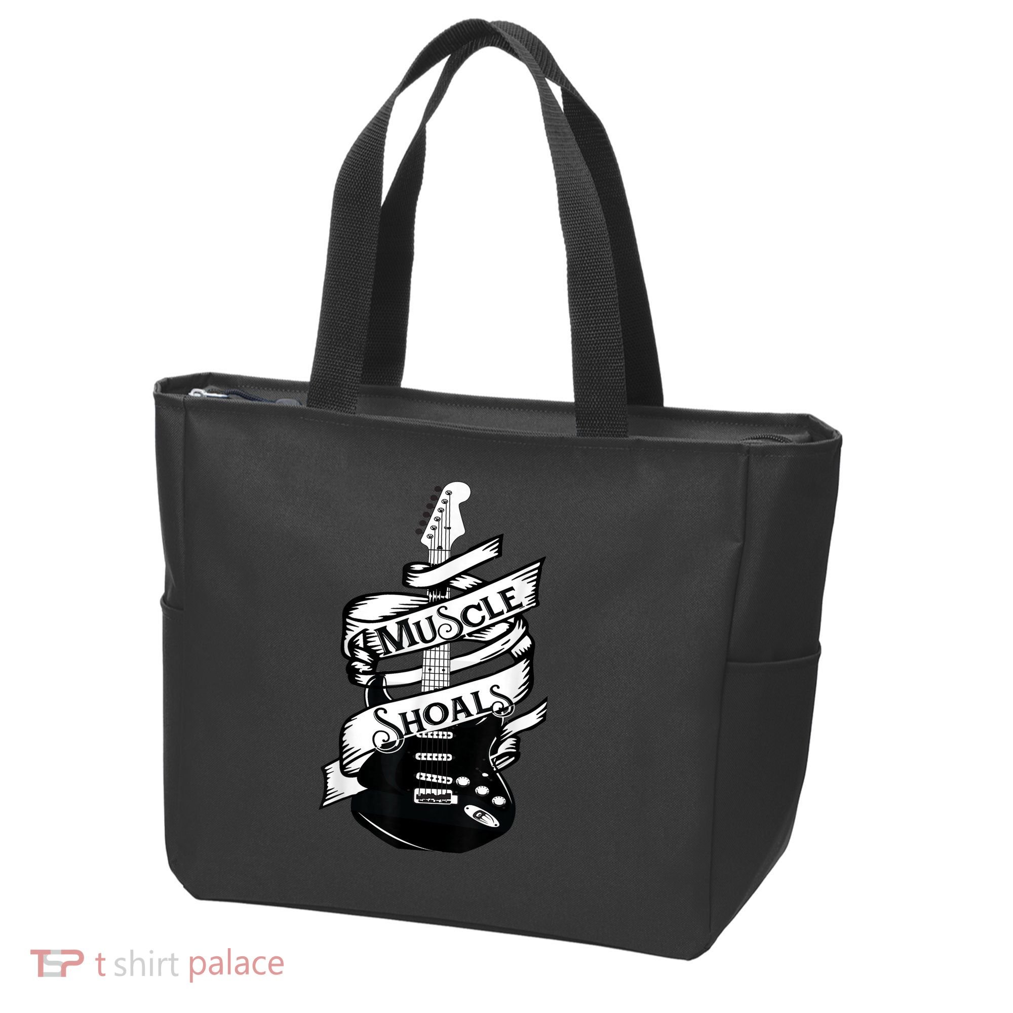 Muscle Shoals Shirt Alabama Music Recording Studio Guitar Tote Bag