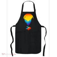 Mountain Stream Sunset Wilderness Apron thumb 0