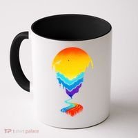 Mountain Stream Sunset Wilderness Coffee Mug thumb 0