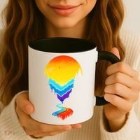 Mountain Stream Sunset Wilderness Coffee Mug thumb 3