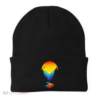 Mountain Stream Sunset Wilderness Beanie thumb 0