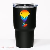 Mountain Stream Sunset Wilderness Tumbler thumb 0