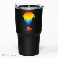 Mountain Stream Sunset Wilderness Tumbler thumb 0