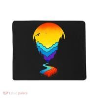 Mountain Stream Sunset Wilderness Mousepad thumb 0