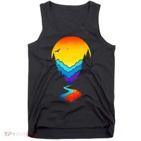Mountain Stream Sunset Wilderness Tank Top thumb 0