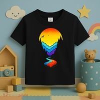 Mountain Stream Sunset Wilderness Toddler T-Shirt thumb 3