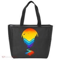 Mountain Stream Sunset Wilderness Tote Bag thumb 0