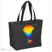 Mountain Stream Sunset Wilderness Tote Bag thumb 2