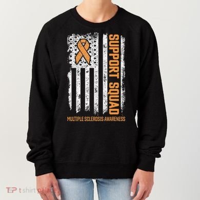 Multiple Sclerosi Support Squad Multiple Sclerosis Awareness Women's Sweatshirt