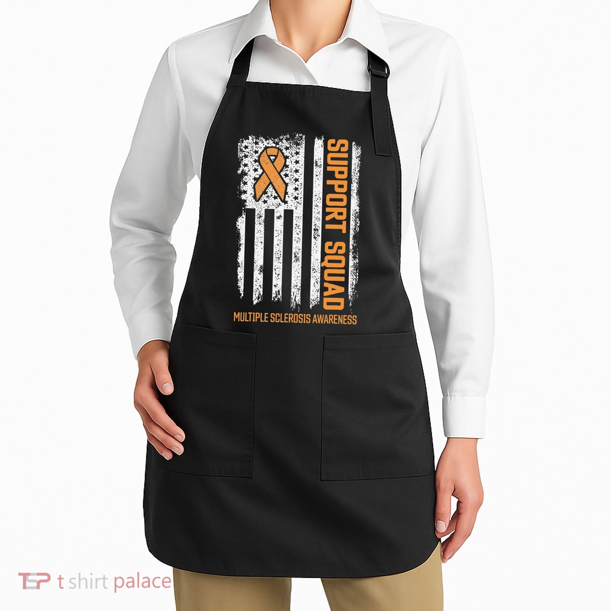 Multiple Sclerosi Support Squad Multiple Sclerosis Awareness Apron