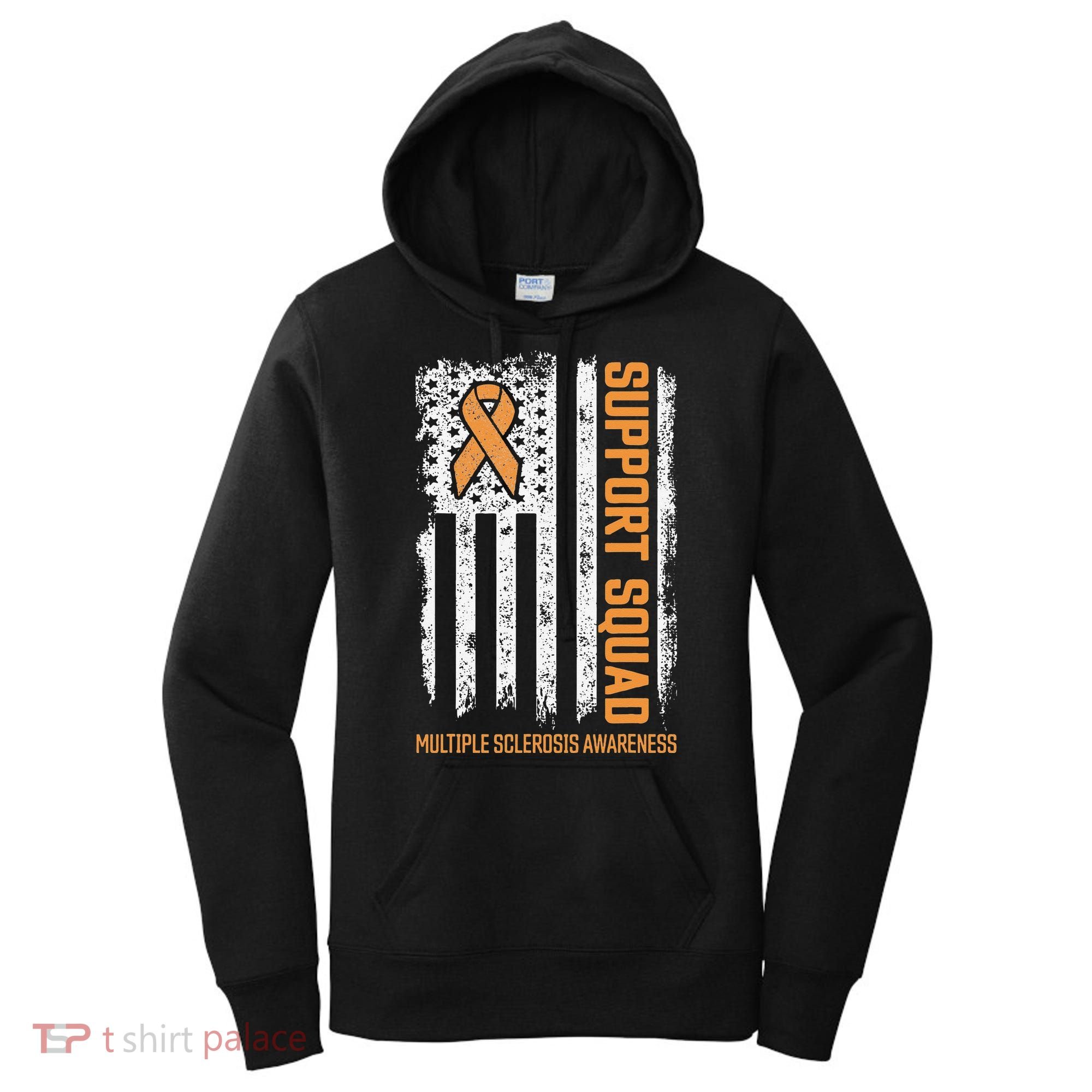 Multiple Sclerosi Support Squad Multiple Sclerosis Awareness Women's Hoodie
