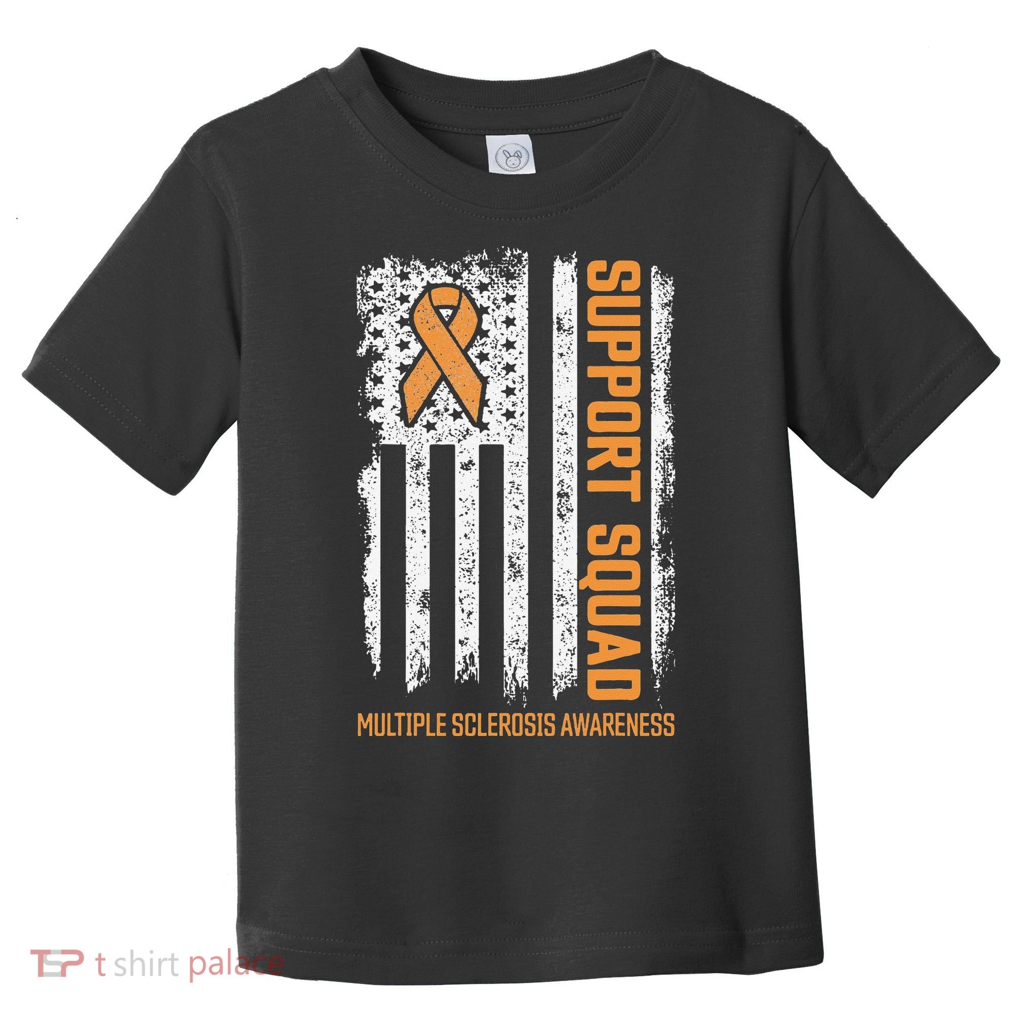 Multiple Sclerosi Support Squad Multiple Sclerosis Awareness Toddler T-Shirt