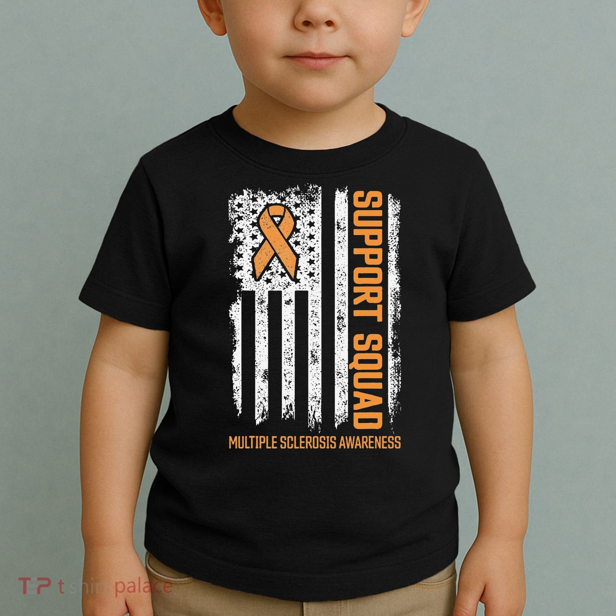 Multiple Sclerosi Support Squad Multiple Sclerosis Awareness Toddler T-Shirt