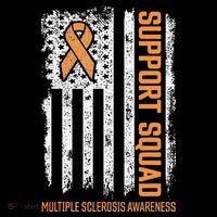 Multiple Sclerosi Support Squad Multiple Sclerosis Awareness Visor thumb 3