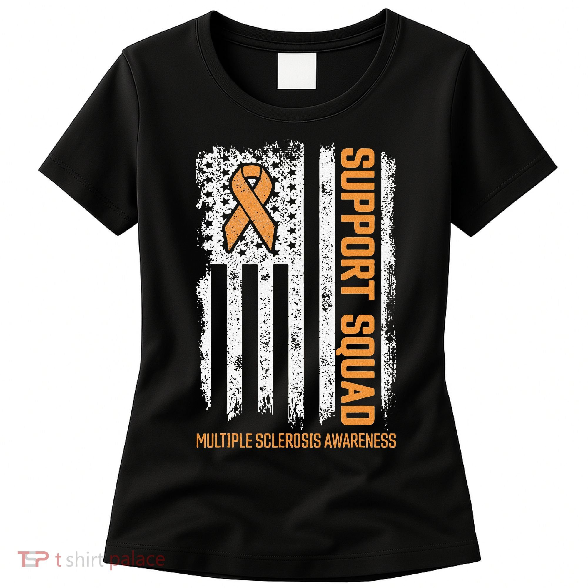 Multiple Sclerosi Support Squad Multiple Sclerosis Awareness Women's T-Shirt
