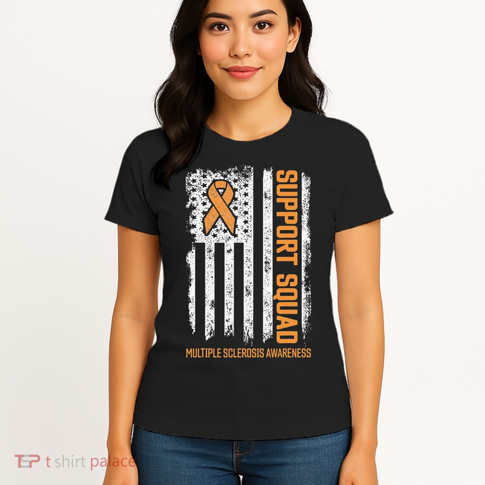 Multiple Sclerosi Support Squad Multiple Sclerosis Awareness Women's T-Shirt
