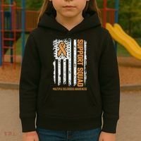 Multiple Sclerosi Support Squad Multiple Sclerosis Awareness Kids Hoodie thumb 3