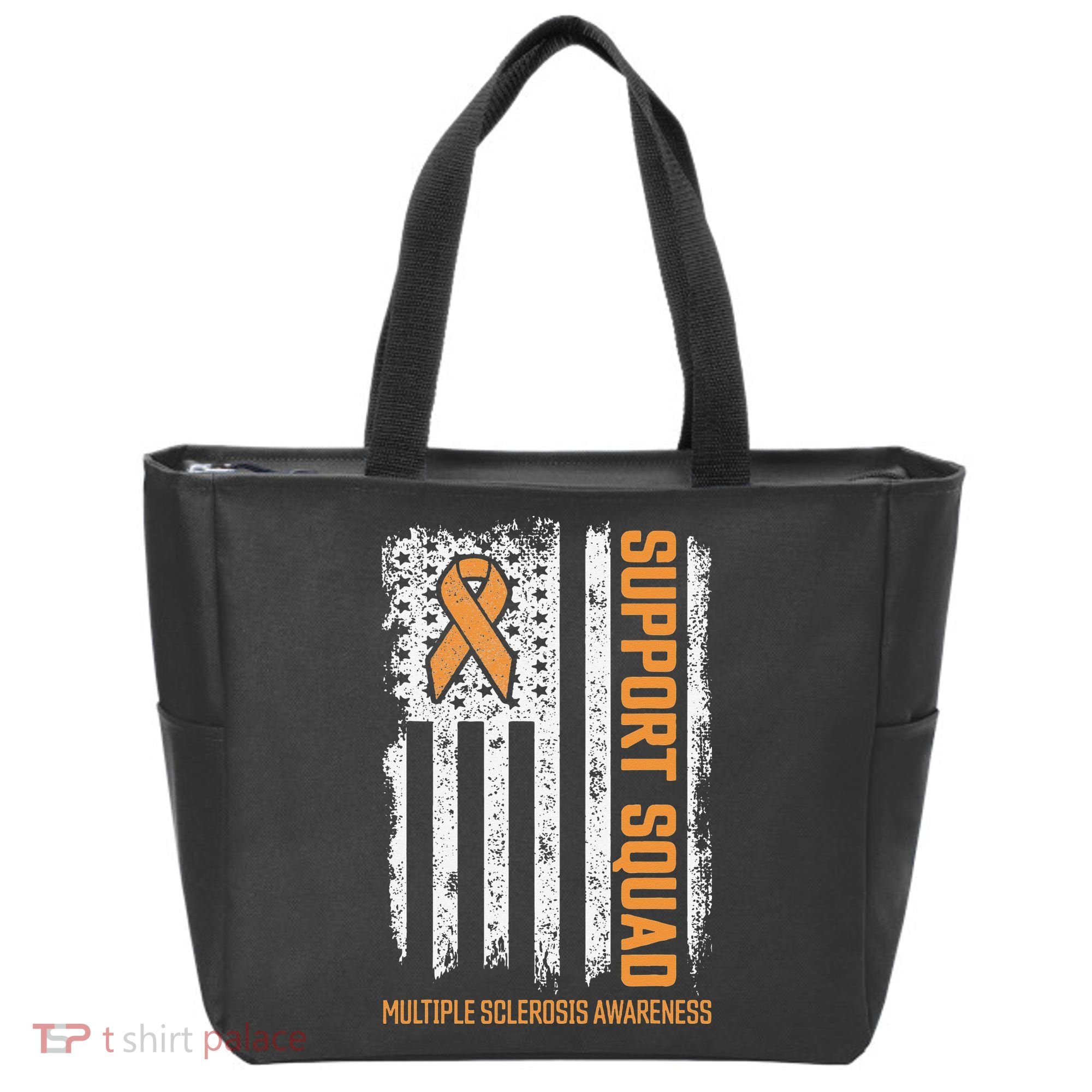 Multiple Sclerosi Support Squad Multiple Sclerosis Awareness Tote Bag