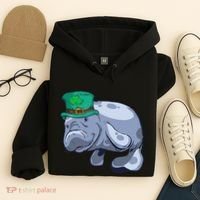 Manatee St. Saint Patrick's Day Women Funny Hoodie thumb 4
