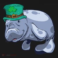 Manatee St. Saint Patrick's Day Women Funny Hoodie thumb 7