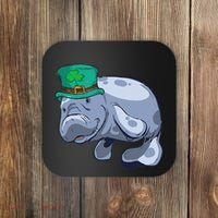 Manatee St. Saint Patrick's Day Women Funny Coaster thumb 0