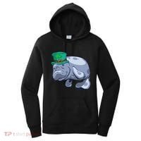 Manatee St. Saint Patrick's Day Women Funny Women's Hoodie thumb 0