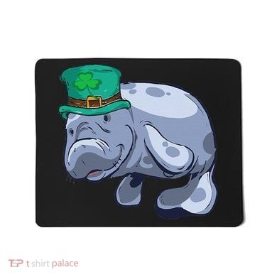 Manatee St. Saint Patrick's Day Women Funny Mousepad