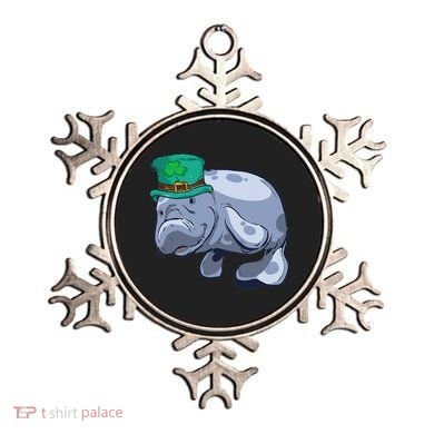Manatee St. Saint Patrick's Day Women Funny Ornament