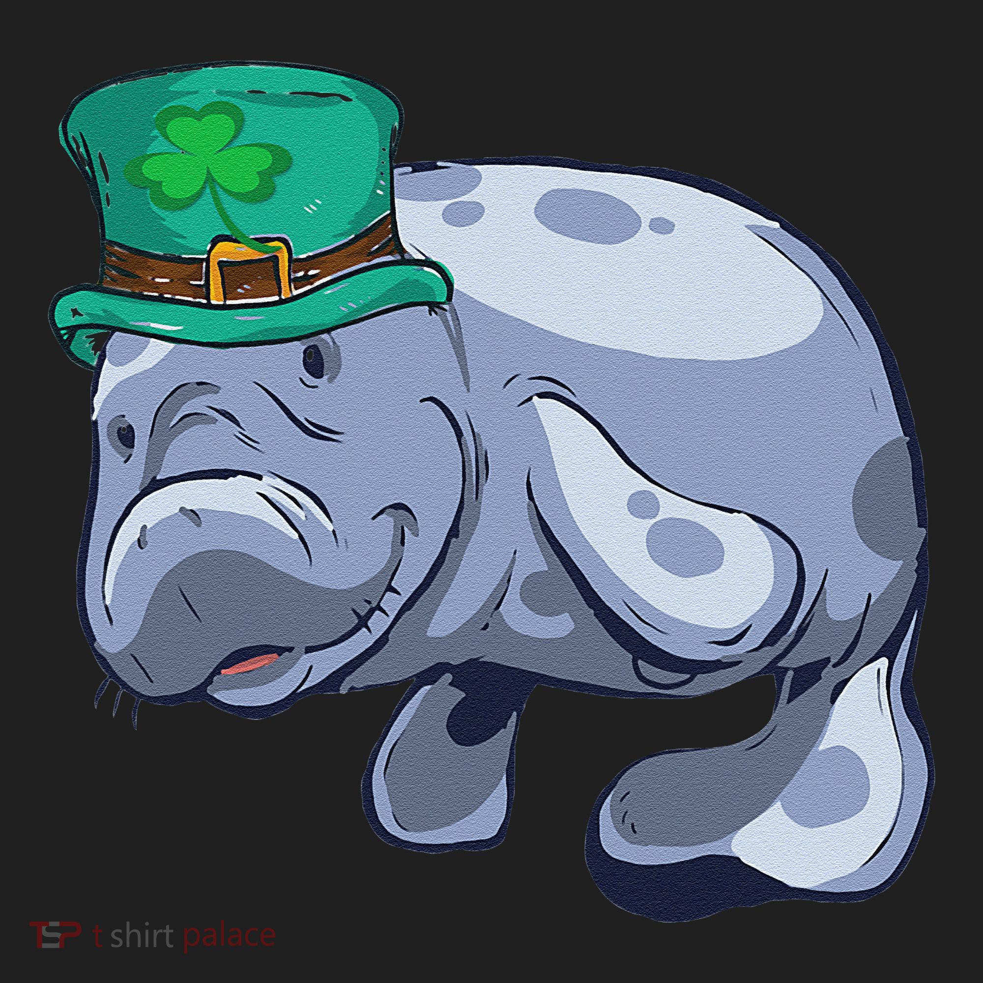 Manatee St. Saint Patrick's Day Women Funny Hat
