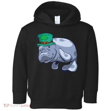 Manatee St. Saint Patrick's Day Women Funny Toddler Hoodie