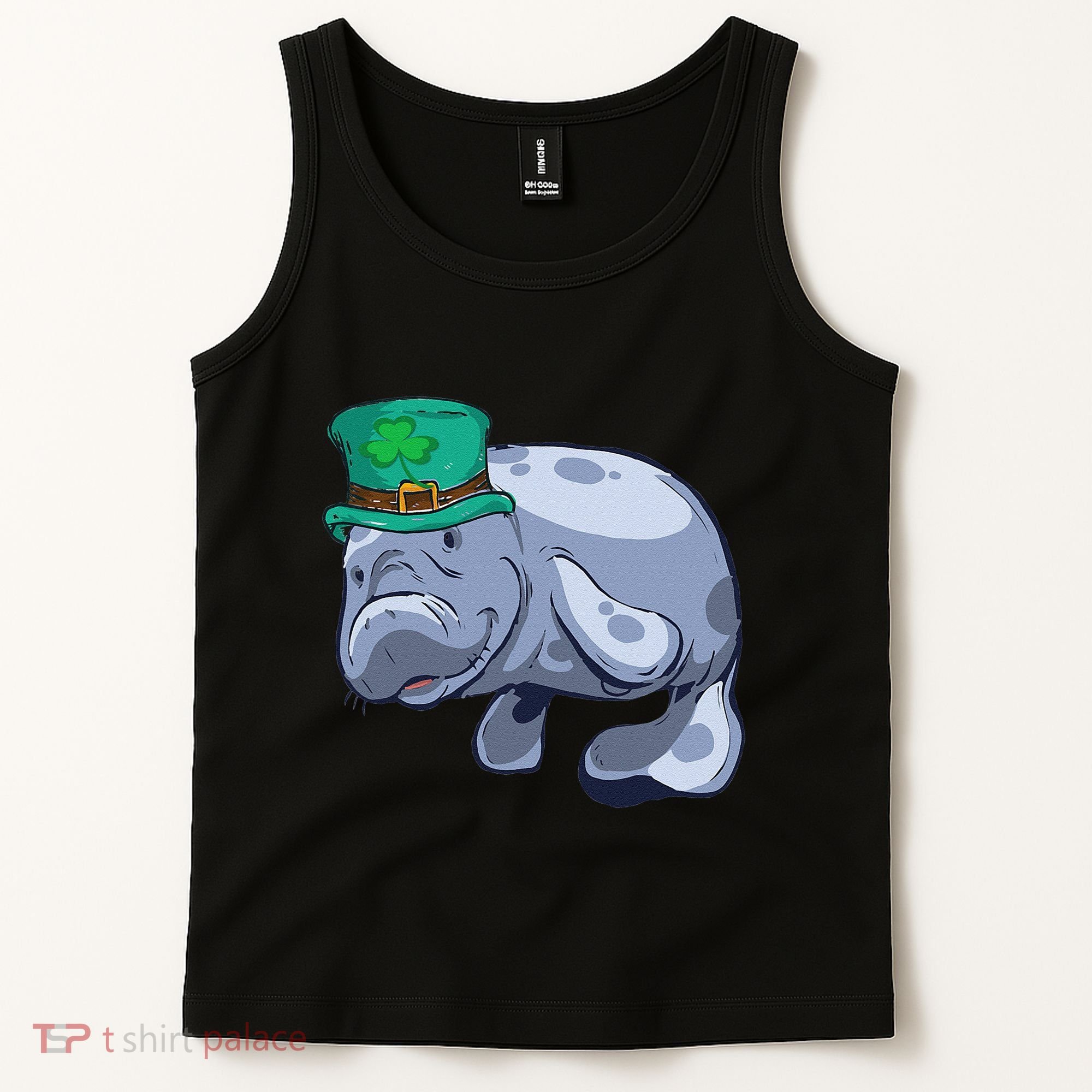Manatee St. Saint Patrick's Day Women Funny Tank Top