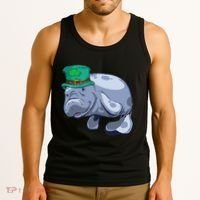 Manatee St. Saint Patrick's Day Women Funny Tank Top thumb 3