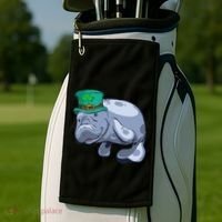 Manatee St. Saint Patrick's Day Women Funny Golf Towel thumb 2