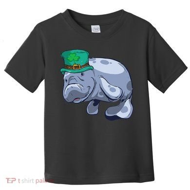 Manatee St. Saint Patrick's Day Women Funny Toddler T-Shirt