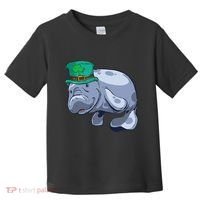 Manatee St. Saint Patrick's Day Women Funny Toddler T-Shirt thumb 0