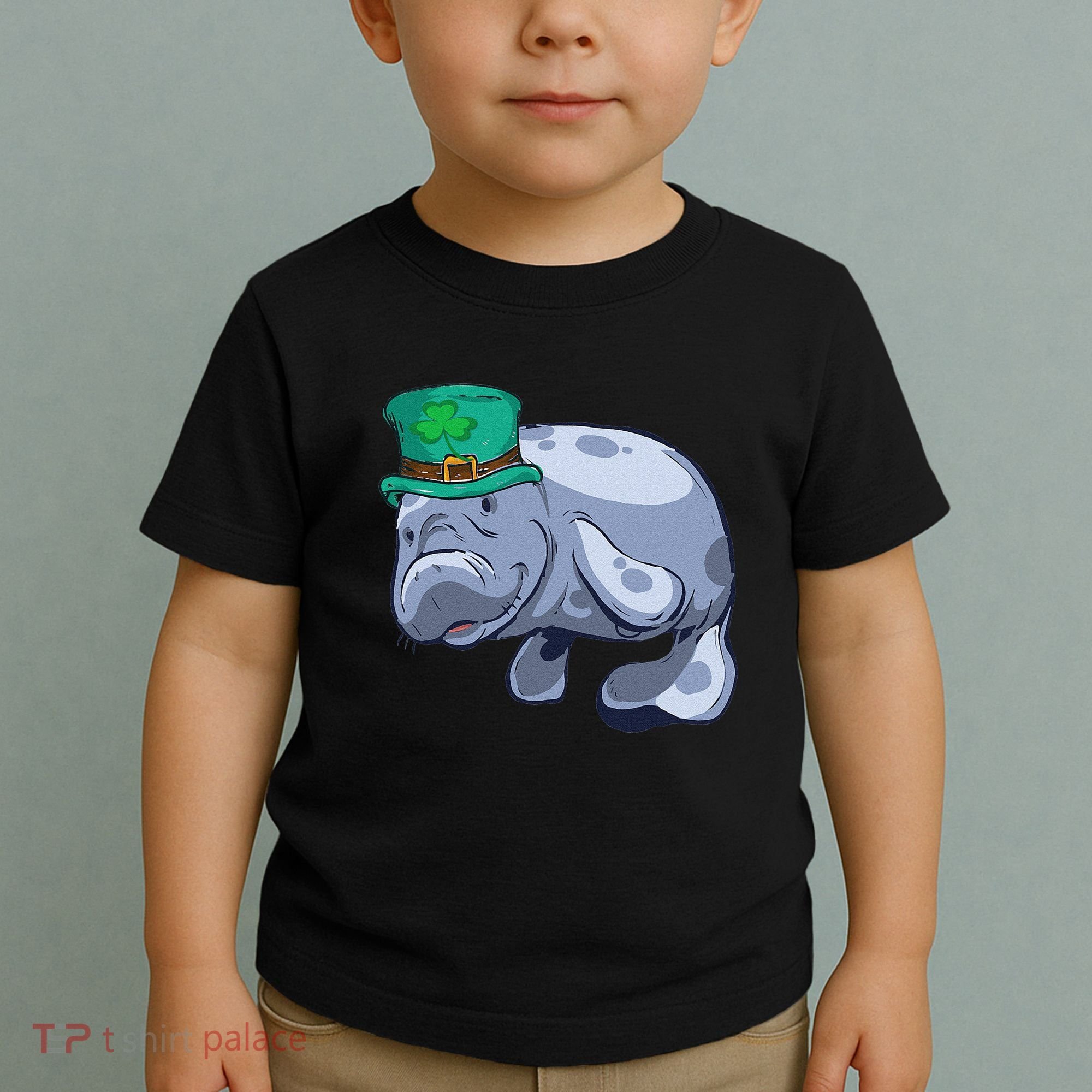 Manatee St. Saint Patrick's Day Women Funny Toddler T-Shirt