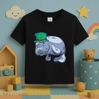 Manatee St. Saint Patrick's Day Women Funny Toddler T-Shirt thumb 3