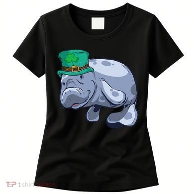 Manatee St. Saint Patrick's Day Women Funny Women's T-Shirt