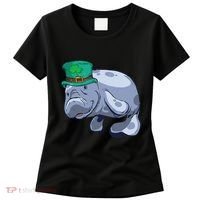 Manatee St. Saint Patrick's Day Women Funny Women's T-Shirt thumb 0
