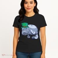 Manatee St. Saint Patrick's Day Women Funny Women's T-Shirt thumb 4