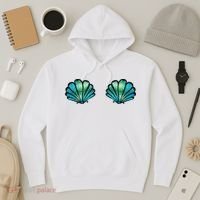 Mermaid, Seashell, Sea, Shell, Bikini, Carnival, Halloween, Hoodie thumb 3