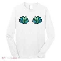 Mermaid, Seashell, Sea, Shell, Bikini, Carnival, Halloween, Long Sleeve Shirt thumb 0